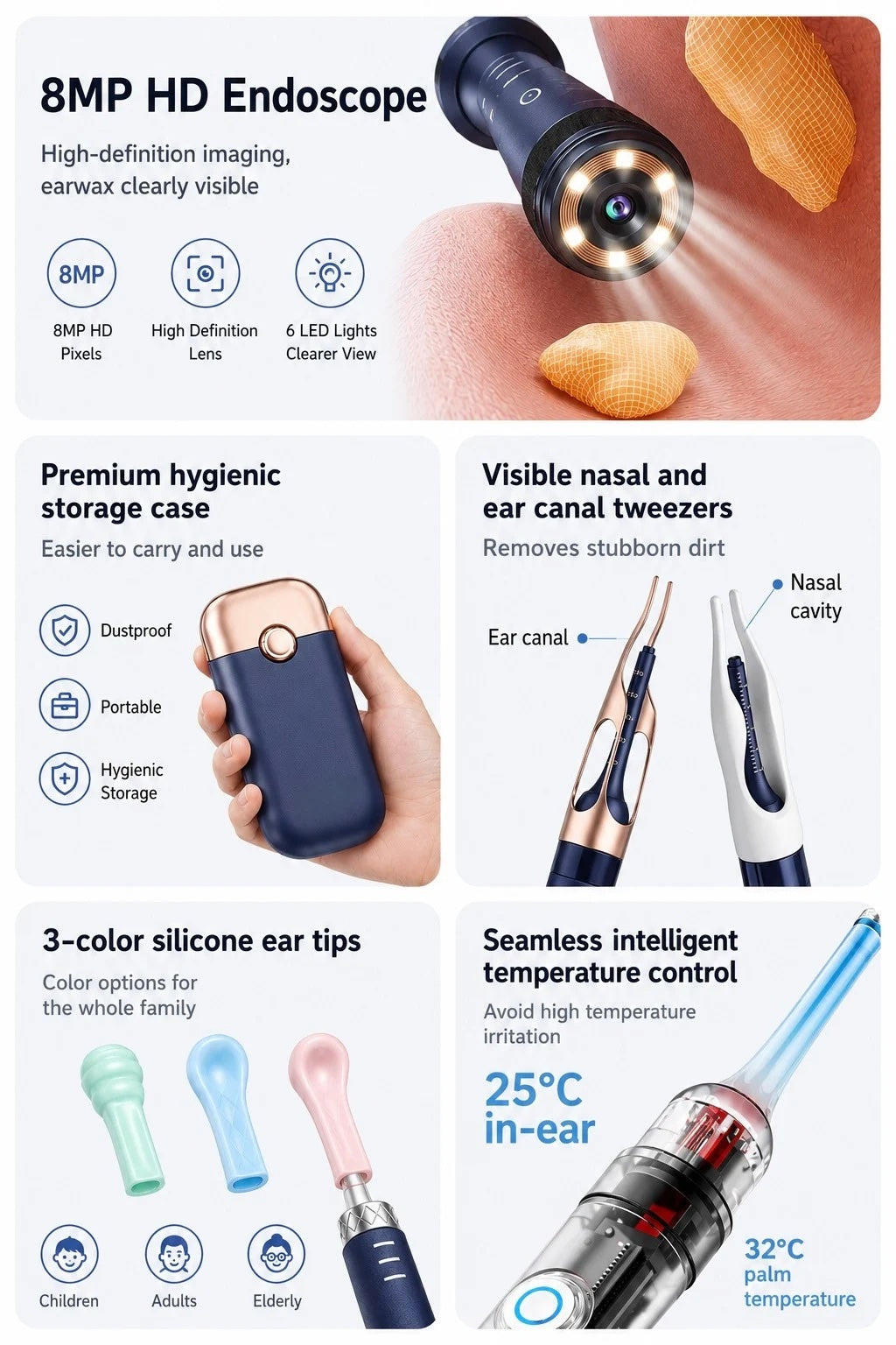 Sunuo Ear cleaner product information image
