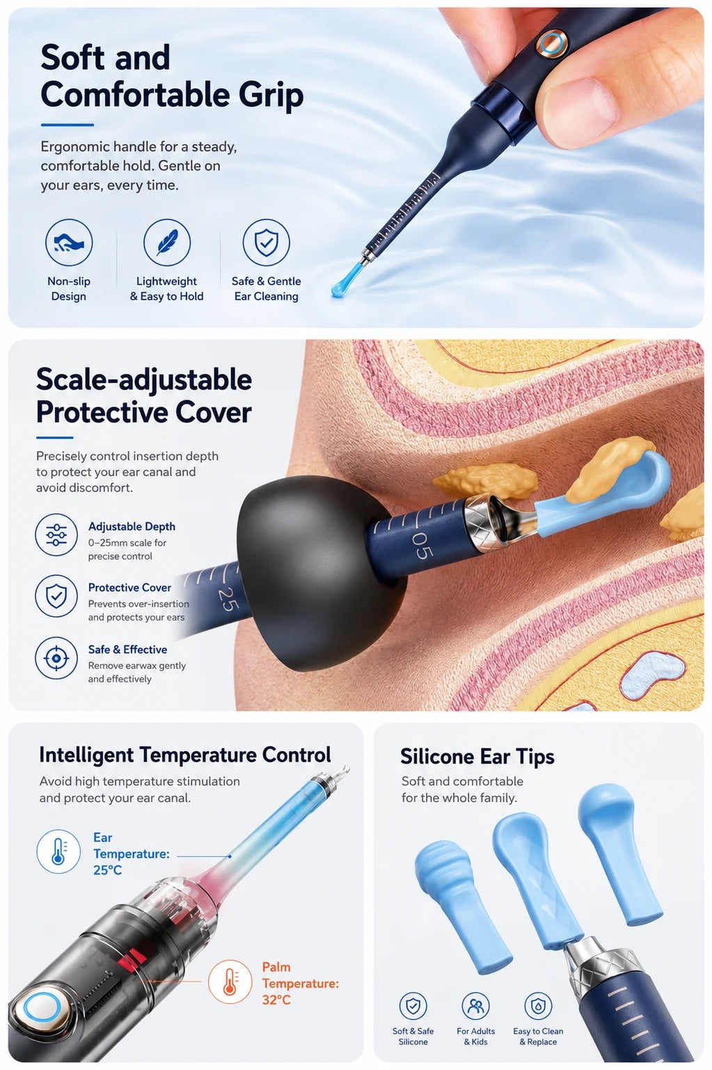 Sunuo Ear cleaner product information image