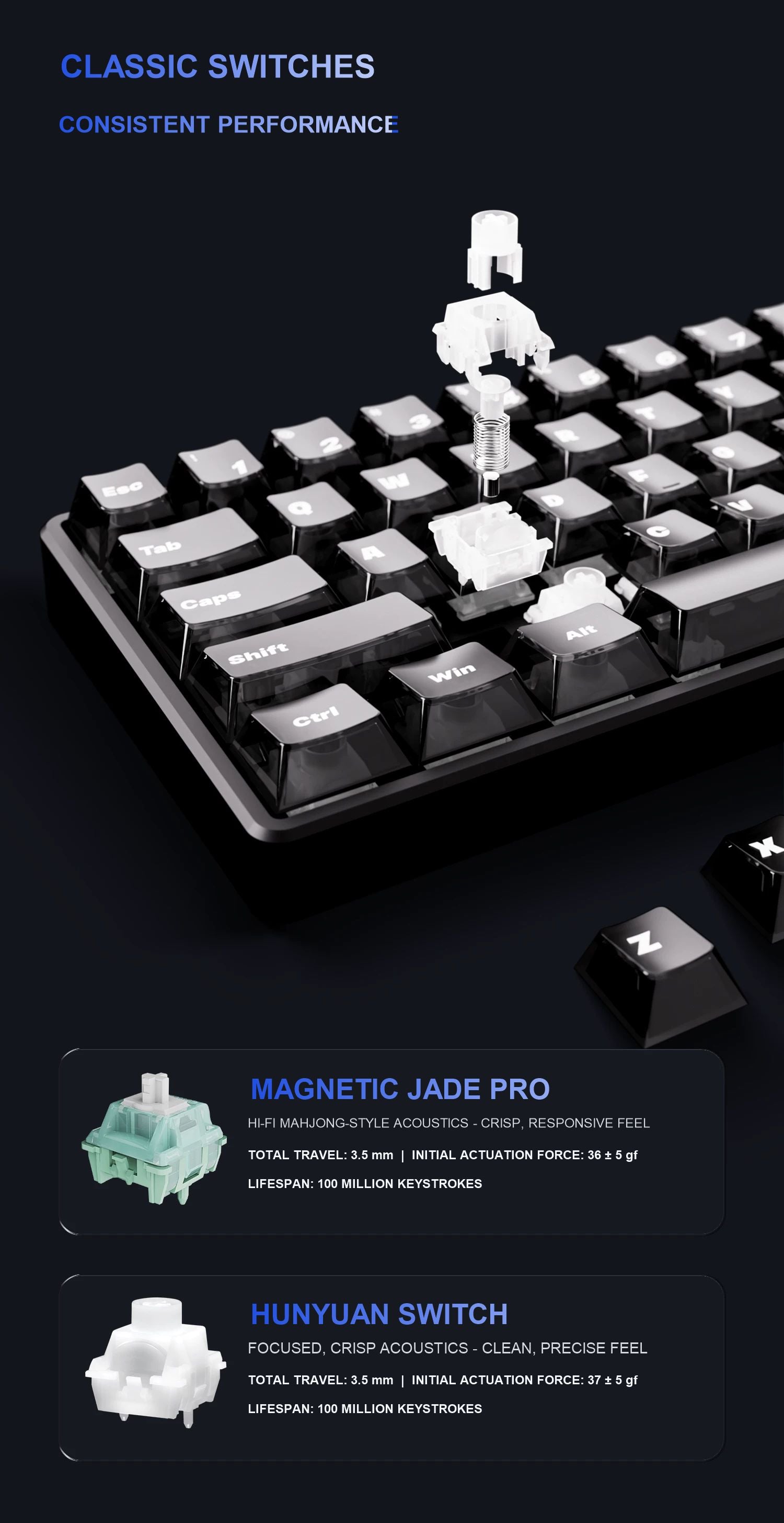 ATK 68 V3 eSports Hall Effect Keyboard product information image
