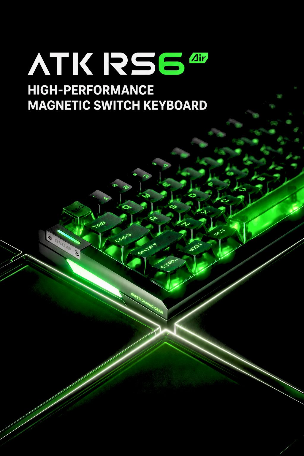 ATK RS6 Air Esports Hall Effect Keyboard product information image