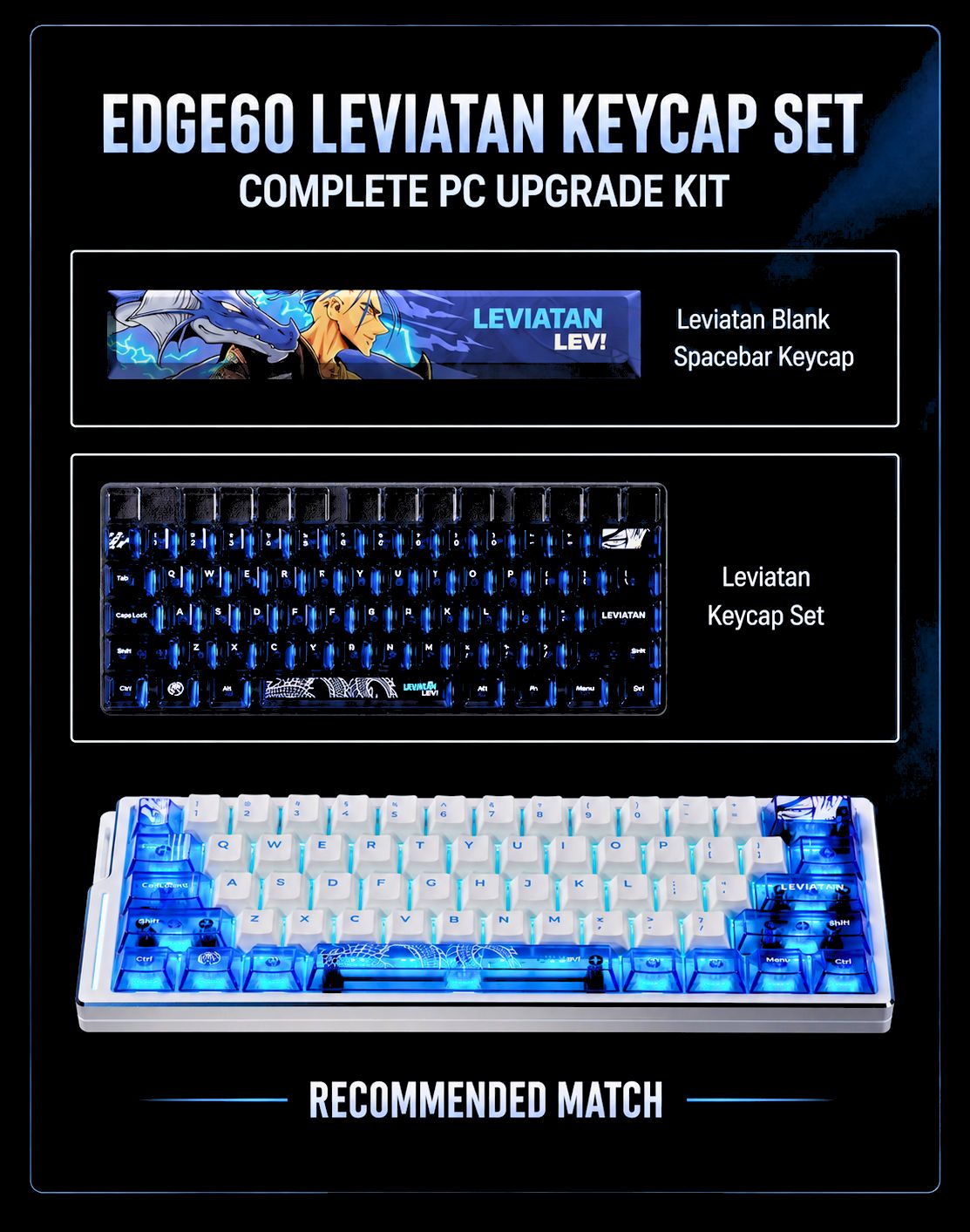 ATK EDGE 60 HE Esports Magnetic Keyboard product information image