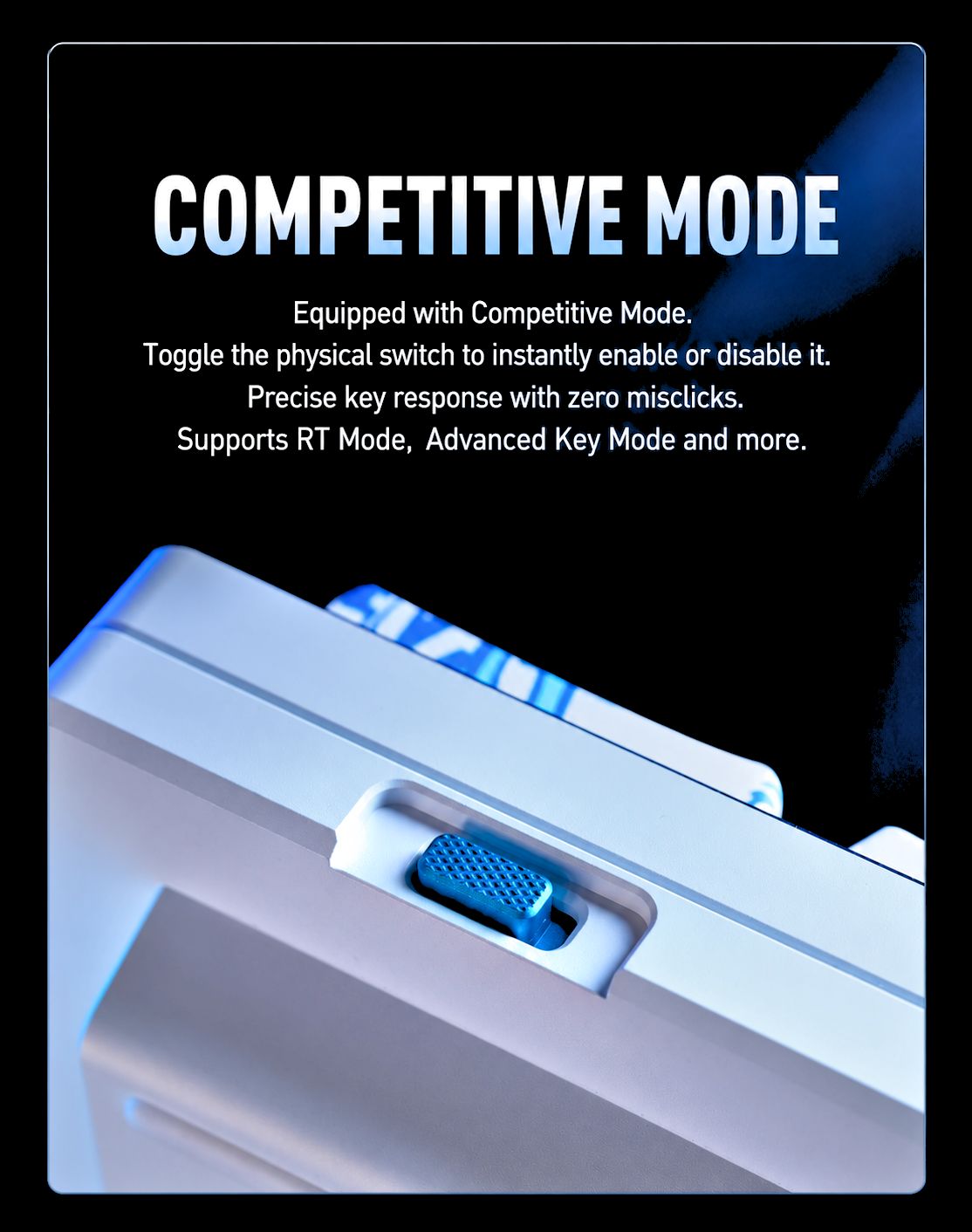 ATK EDGE 60 HE Esports Magnetic Keyboard product information image