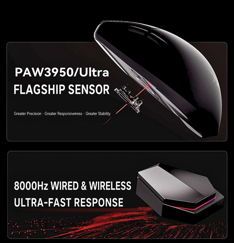 ATK Blazing Sky F1 Series Wireless Mouse product information image