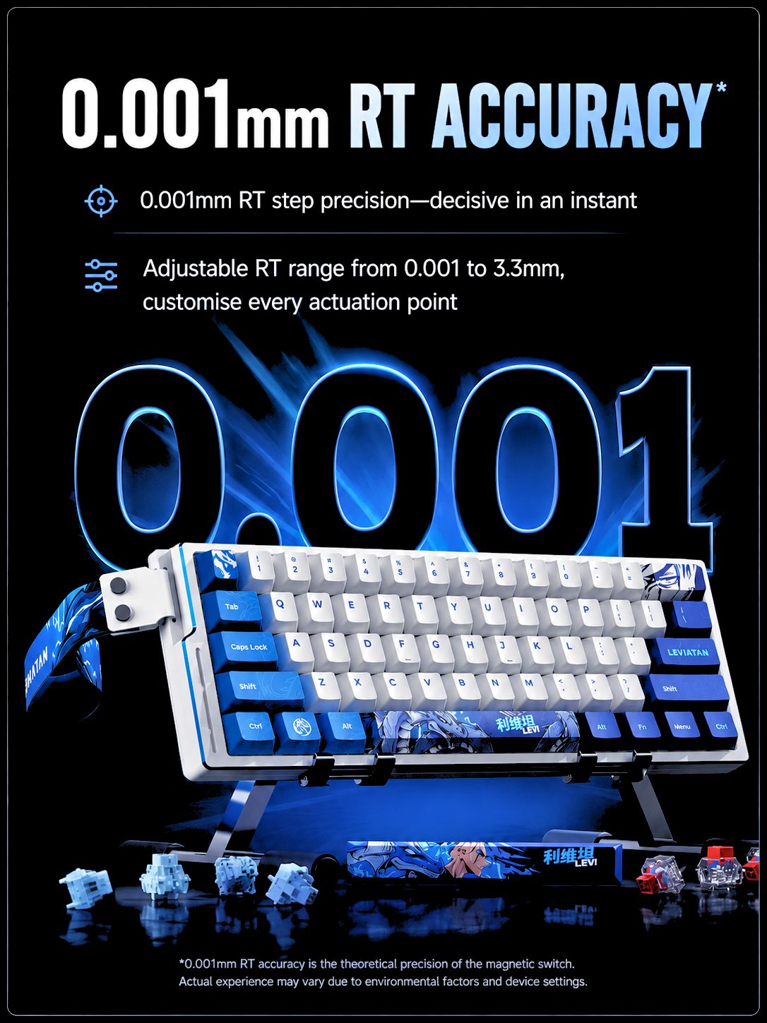 ATK EDGE 60 HE Esports Magnetic Keyboard product information image