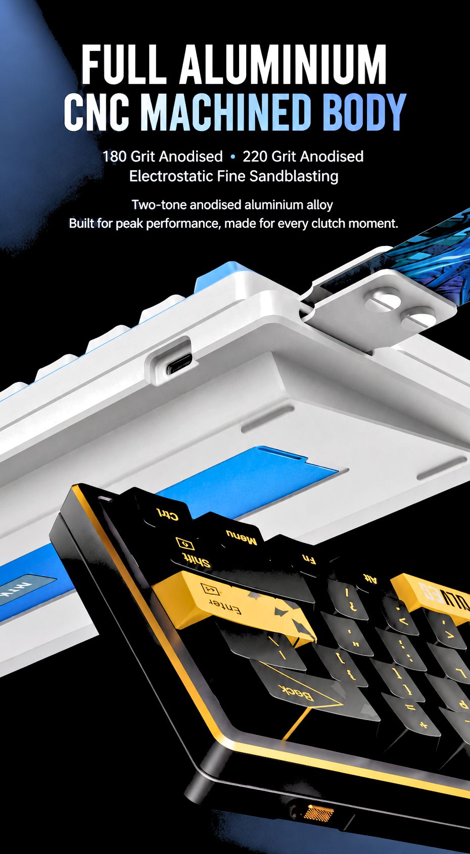 ATK EDGE 60 HE Esports Magnetic Keyboard product information image